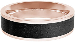 Prsten s betonem Fusion Bold bronzová/antracitová GJRWRGA111