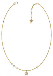 Elegantní náhrdelník s krystaly Swarovski Guess Miniature UBN79023