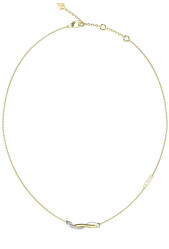 Elegantní náhrdelník se zirkony Twist JUBN05066JWYGRHT/U