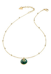 Elegantní pozlacený náhrdelník 4G Logo Boule JUBN01389JWYGGNT/U