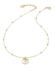 Elegantní pozlacený náhrdelník 4G Logo Boule JUBN01389JWYGWHT/U