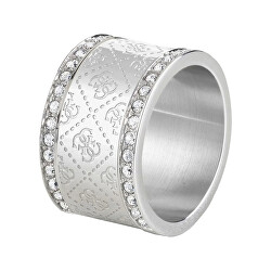 Módní prsten s krystaly JUBR01168JWRH