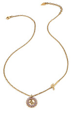 Schöne vergoldete Halskette Re-leaf JUBN01331JWYGLRT/U