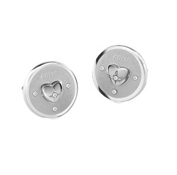 Oceľové kôstkové náušnice Talismania JUBE01446JWRHT/U