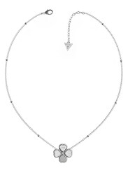 Oceľový náhrdelník pre šťastie Fine Heart JUBN01419JWRHT/U