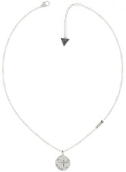 Ocelový náhrdelník s krystaly Wanderlust UBN20024
