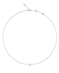Půvabný náhrdelník s perličkami Tiny Pearly JUBN05515JWRHT/U