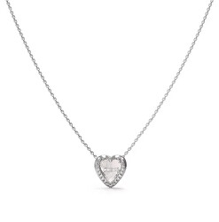 Splendida collana in acciaio con cuore Mon Amour JUBN04606JWRHT/U