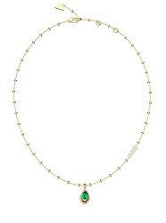 Bezaubernde vergoldete Halskette Crystal Drop JUBN03391JWYGEMT/U