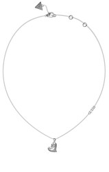 Romantický ocelový náhrdelník Fluid Hearts JUBN02307JWRHT/U