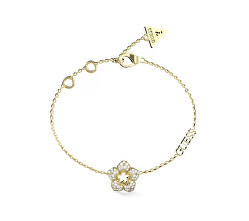 Schickes vergoldetes Armband mit Blume Shining Winter JUBB04468JWYG