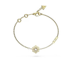 Elegante bracciale placcato oro con fiore La Fleur JUBB04557JWYG