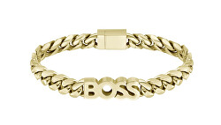 Brățară fashion placată cu aur Boss 1580505