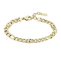 Elegante bracciale placcato in oro Double B 1580635