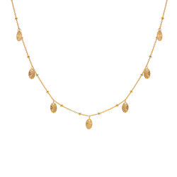 Elegantní pozlacený náhrdelník s přívěsky Jac Jossa Embrace CH109