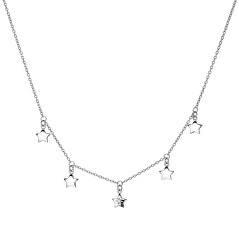 Hravý stříbrný náhrdelník s diamantem Most Loved DN161/DN163