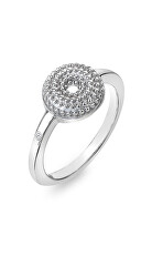 Krásný stříbrný prsten s diamantem Forever DR246