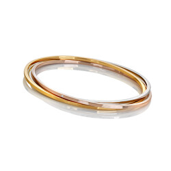 Půvabný tricolor náramek s diamantem Trio DC219