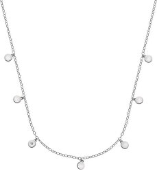 Stříbrný náhrdelník s diamantem Monsoon DN136