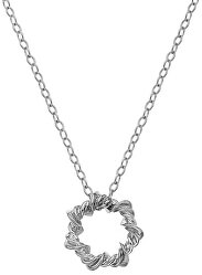 Stříbrný náhrdelník s diamantem Vine DP752