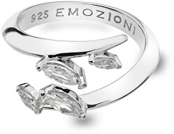 Ezüst gyűrű cirkónia kővel Hot Diamonds Emozioni ER023