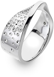 Stříbrný prsten s diamantem Quest DR219