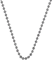 Stříbrný řetízek Emozioni Rhod Plated Bead Chain 45 CH016