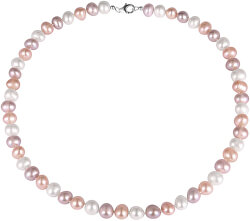 Multibarevný náhrdelník z pravých perel JL0568