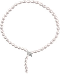 Colier de perle de lux cu zirconii JL0596