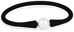 Športové perlový náramok čierny JL0344