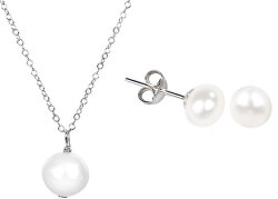 Set de bijuterii perla cu discount JL0026 și JL0087
