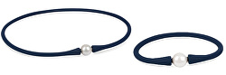 Zvýhodnená perlová súprava športových šperkov JL0342 a JL0343 (náramok, náhrdelník)