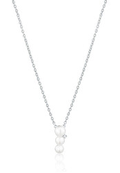 Collana da donna in argento con perle autentiche SVLN0695SD2P145