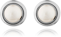 Elegantné perlové náušnice kôstky SVLE0169SD2P100