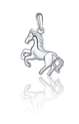 Hravý stříbrný přívěsek Kůň SVLP0629XH20000