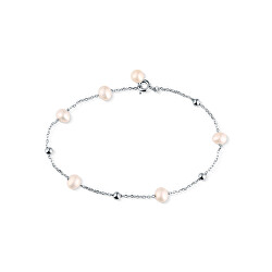 Bellissimo bracciale in argento con perle di fiume SVLB0761SD2P118