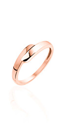 Minimalistický bronzový prsteň SVLR0274XH2RO