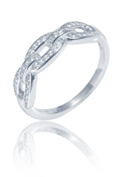 Okouzlující stříbrný prsten se zirkony SVLR0338XH2BI