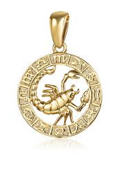 Pandantiv placat cu aur Scorpion SVLP0713XH2GOSC