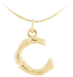 Ciondolo in argento placcato oro "C" SVLP0486XH2GO0C