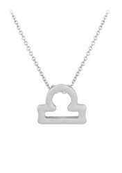 Stříbrný náhrdelník s přívěskem Váhy SVLN0195XH200VA