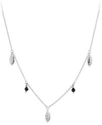 Strieborný náhrdelník s príveskami SVLN0175XH2ON00