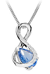 Pendente in argento con pietra turchese SVLP0322SH8M400
