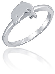 Stříbrný prsten s delfínem SVLR0394SH2DE