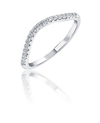 Stříbrný prsten se zirkony SVLR0409XH2BI