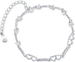 Bracciale cuore in argento SVLB0064XD5BI18