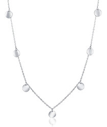 Stílusos ezüst nyaklánc medálokkal SVLN0336XH20000