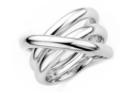 Stylový stříbrný prsten SVLR0253XH200