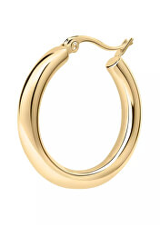 Design vergoldeter Single Ohrring aus Stahl LPS02ARQ18