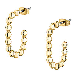 Designové pozlacené náušnice Earrings LPS01AYQ134